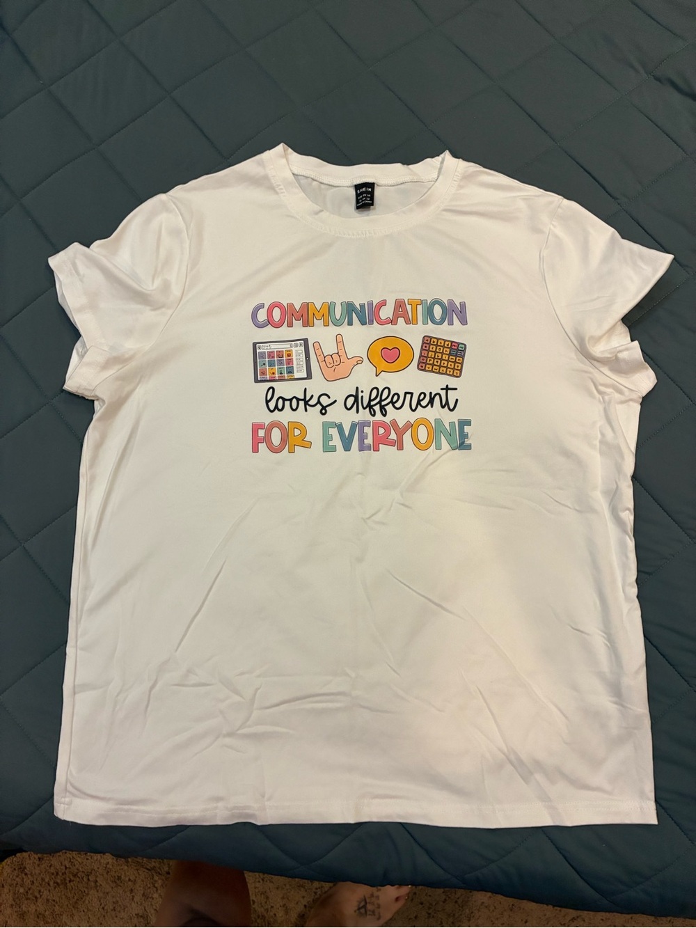 Lot of 5 womens XL Graphic Speech Therapy / SLP T-Shirts - Picture 6 of 7